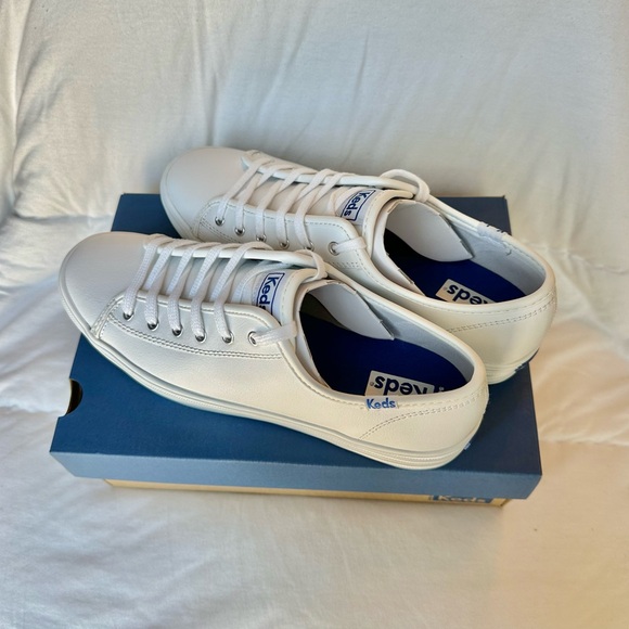 Keds Triple Kick Leather Lace Up | BRAND NEW Size 8.5 - Picture 3 of 6